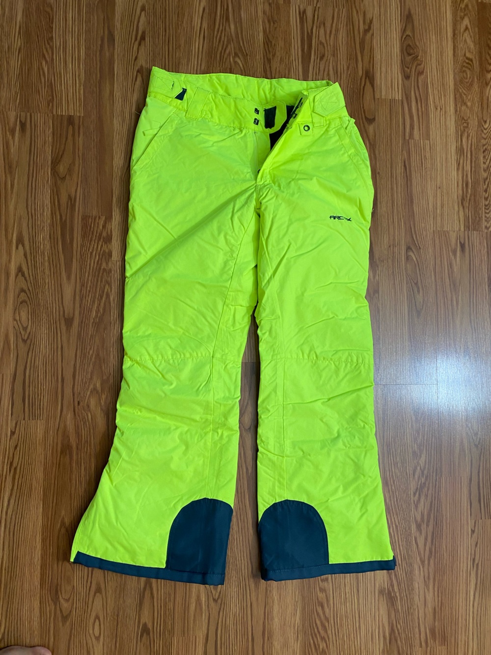 Arctix Neon Lime Women's Snow Pants with Dark Reinforcement